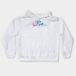 Staying in the Blankets Kids Hoodie